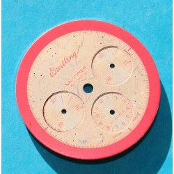 Breitling Original & Rare cadran Exotique Rose & Argent Montres Navitimer Chronograph