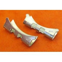 2x ENDLINKS 455 bracelet JUBILEE OR ACIER 20mm embouts accessoires