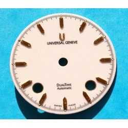 Universal Geneve White Watch Dial Dual Time automatic REF. 871.180 115 for restore