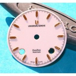 Universal Geneve White Watch Dial Dual Time automatic REF. 871.180 115 for restore