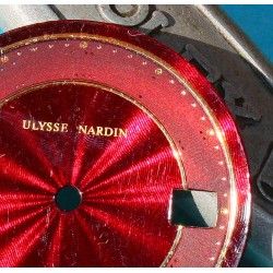 ULYSSE NARDIN Rare Genuine Used Watch Dial part Ivory & silver Tons color