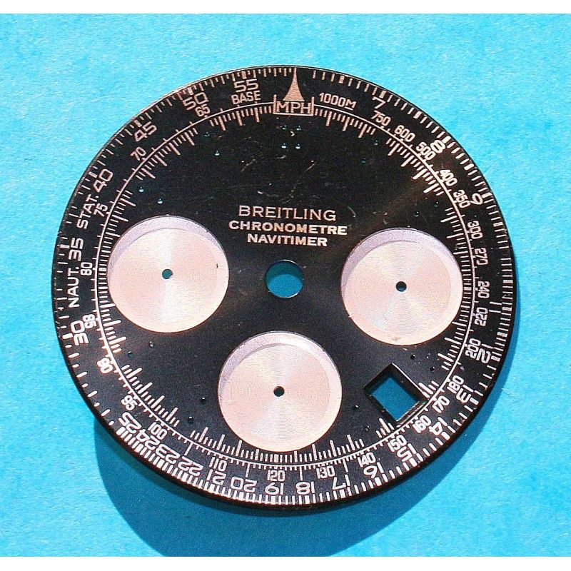 Breitling Genuine & Rare Watch part Navitimer A23322 Black Dial CHRONOGRAPH