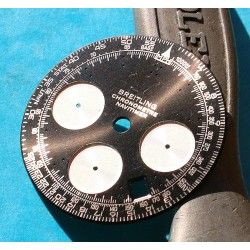 Breitling Genuine & Rare Watch part Navitimer A23322 Black Dial CHRONOGRAPH