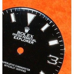 ROLEX USED OYSTER PERPETUAL EXPLORER I WATCH MODEL 14270, 114270 BLACK DIAL FOR RESTORE