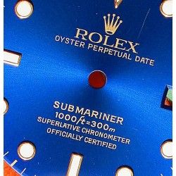 Rolex Factory Original Mens 18K/SS Submariner date Blue Shades Swiss Made Dial 16613, 16613, 16808, 16083 tutone or Gold