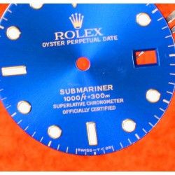 Rolex Factory Original Mens 18K/SS Submariner date Blue Shades Swiss Made Dial 16613, 16613, 16808, 16083 tutone or Gold