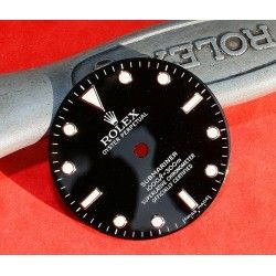 Rolex Factory Glossy Black watch dial 16800, 168000, 16610 Submariner date Black Index Luminova cal 3035, 3135