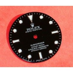 Rolex Factory Glossy Black watch dial 16800, 168000, 16610 Submariner date Black Index Luminova cal 3035, 3135