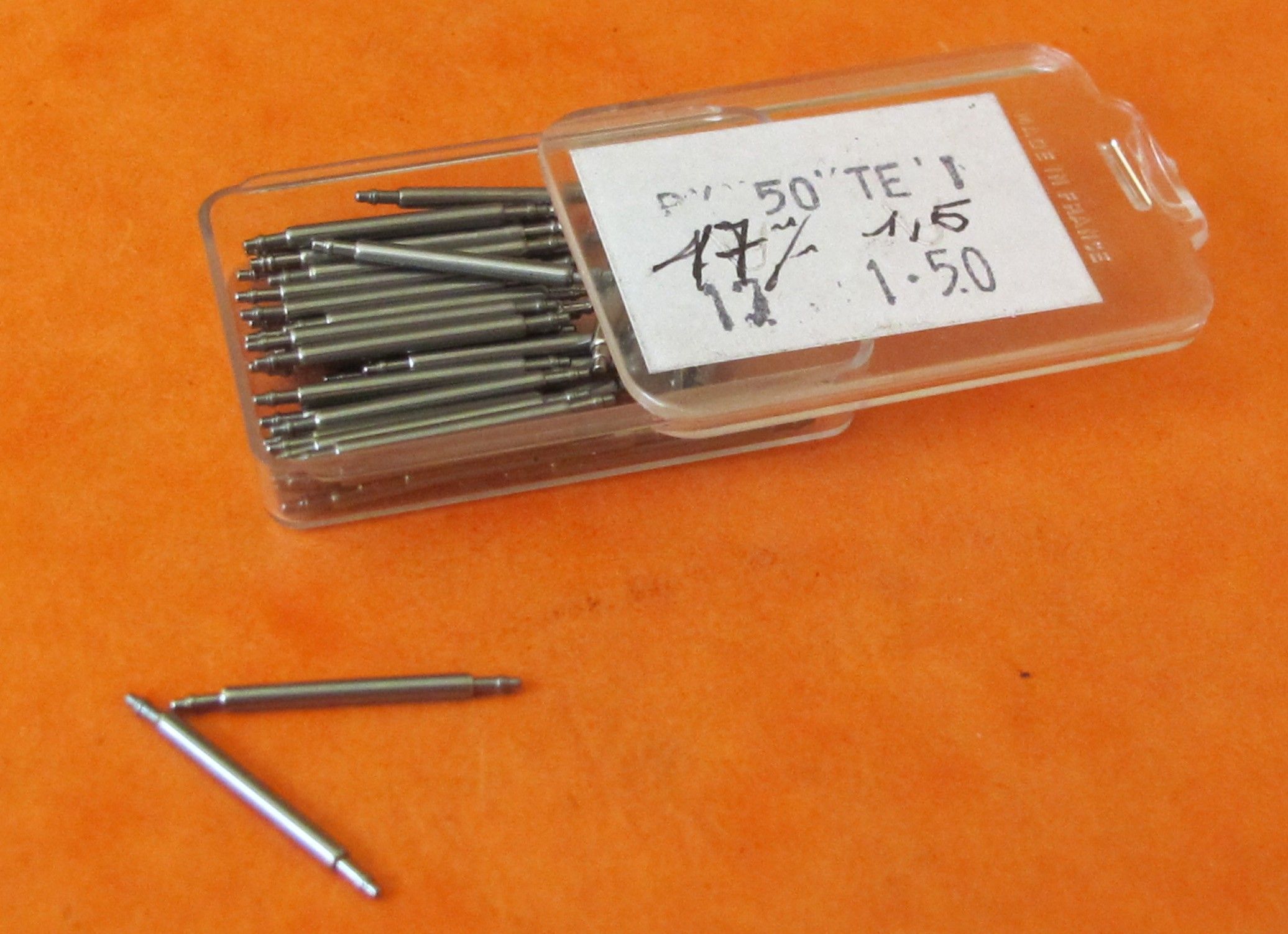 Lot De 15 Goupilles à Ressort Pour Bracelet De Montre - Acier Inoxydable, Dégagement Rapide, Diamètre 1,5 Mm, Largeurs 12 à 22 Mm