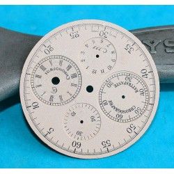CHRONOSWISS Alfred Rochat & Fils Phase de Lune, Rare Cadran fourniture horlogère de montres vintages cal valjoux 7750