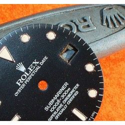 Rolex Factory Glossy Black watch dial 16800, 168000, 16610 Submariner date Black Index Luminova cal 3035, 3135