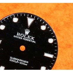 Rolex Rare pièce détachée Cadran Luminova SWISS MADE de montres de plongées Submariner sans date 14060, 14060M cal 3000