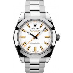 Rolex Fourniture pièce détachée montres Rare Cadran Blanc montres MILGAUSS 116400 Cal 3131