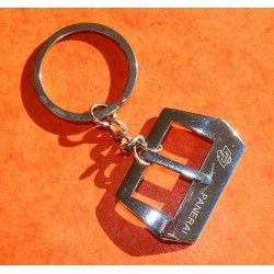 Panerai Collectible 1995 vintage Ssteel OEM Buckle keychain, keyring Buckle Tan watch Luminor, Marina, Radiomir, Submersible