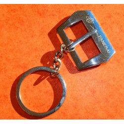 Panerai Collectible 1995 vintage Ssteel OEM Buckle keychain, keyring Buckle Tan watch Luminor, Marina, Radiomir, Submersible