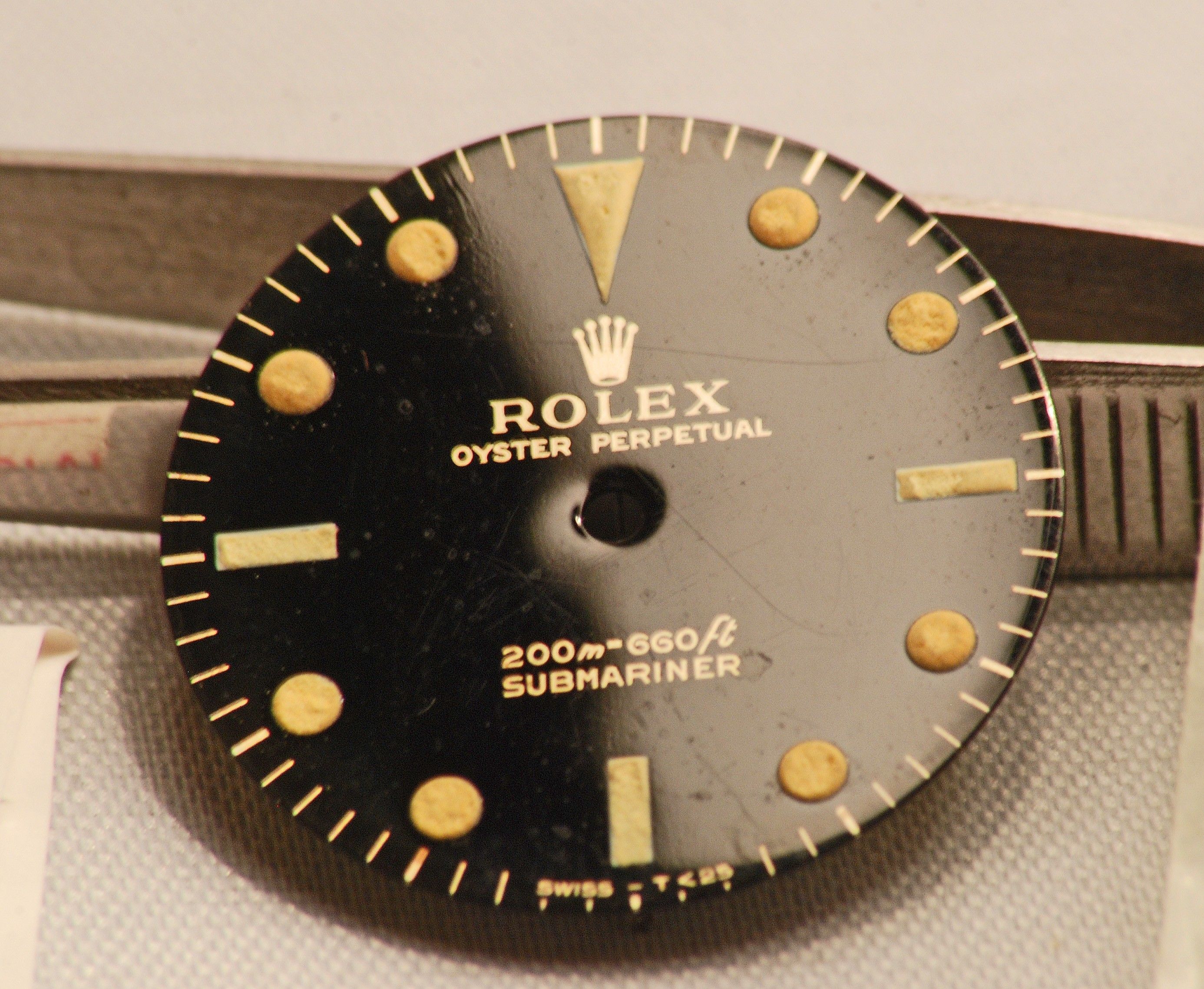 rolex submariner gilt dial