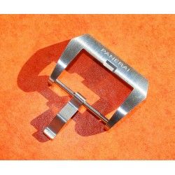 PANERAI Rare boucle ardillon acier bracelet cuir montres Luminor, Marina, Radiomir, Submersible 47mm