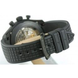 ZENITH Accessoires Montres Triple boucle déployante carbone, PVD 18mm Bracelet Caoutchouc, Cuir ref 27.96.0198.940