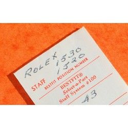 Rare NOS Rolex spart ref 7865 Cal 1530 Balance Staff collet fitting 0.43mm