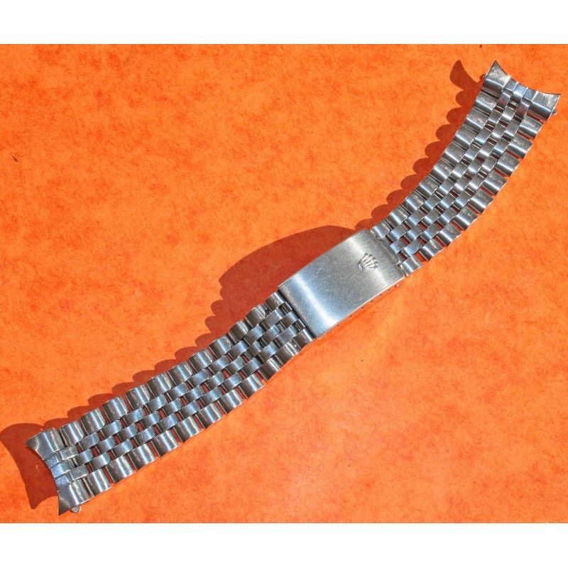 Rolex 1964 Vintage & Rare GMT 6542, 1675, Datejust 6251H /55 endlinks 20mm Watch Band Bracelet folded links