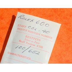 Rolex Factory spare 7825 MAIN SPRING watches Cal automatics 1520, 1530, 1560, 1570 for sale