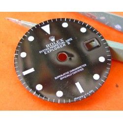 Rare Collectible Rolex Explorer 2 II 16550-16570 Watch Black Dial tritium