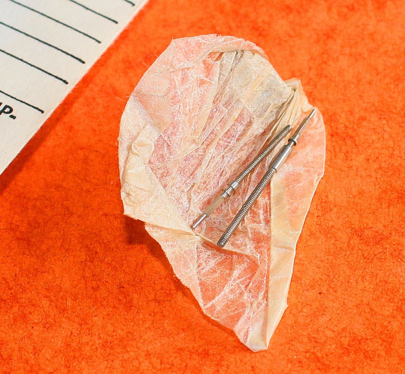 Rolex OEM furniture watch parts Ref 407 Winding Stems Bestfit Watch