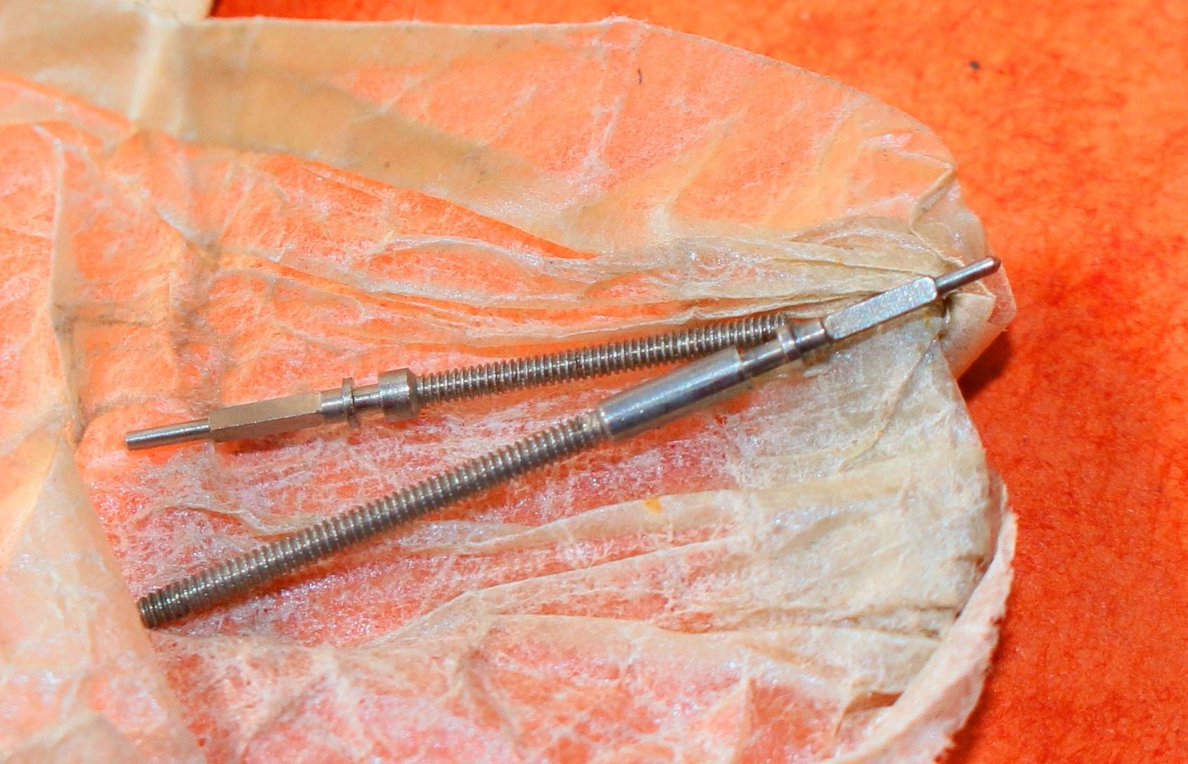 Rolex OEM furniture watch parts Ref 407 Winding Stems Bestfit Watch