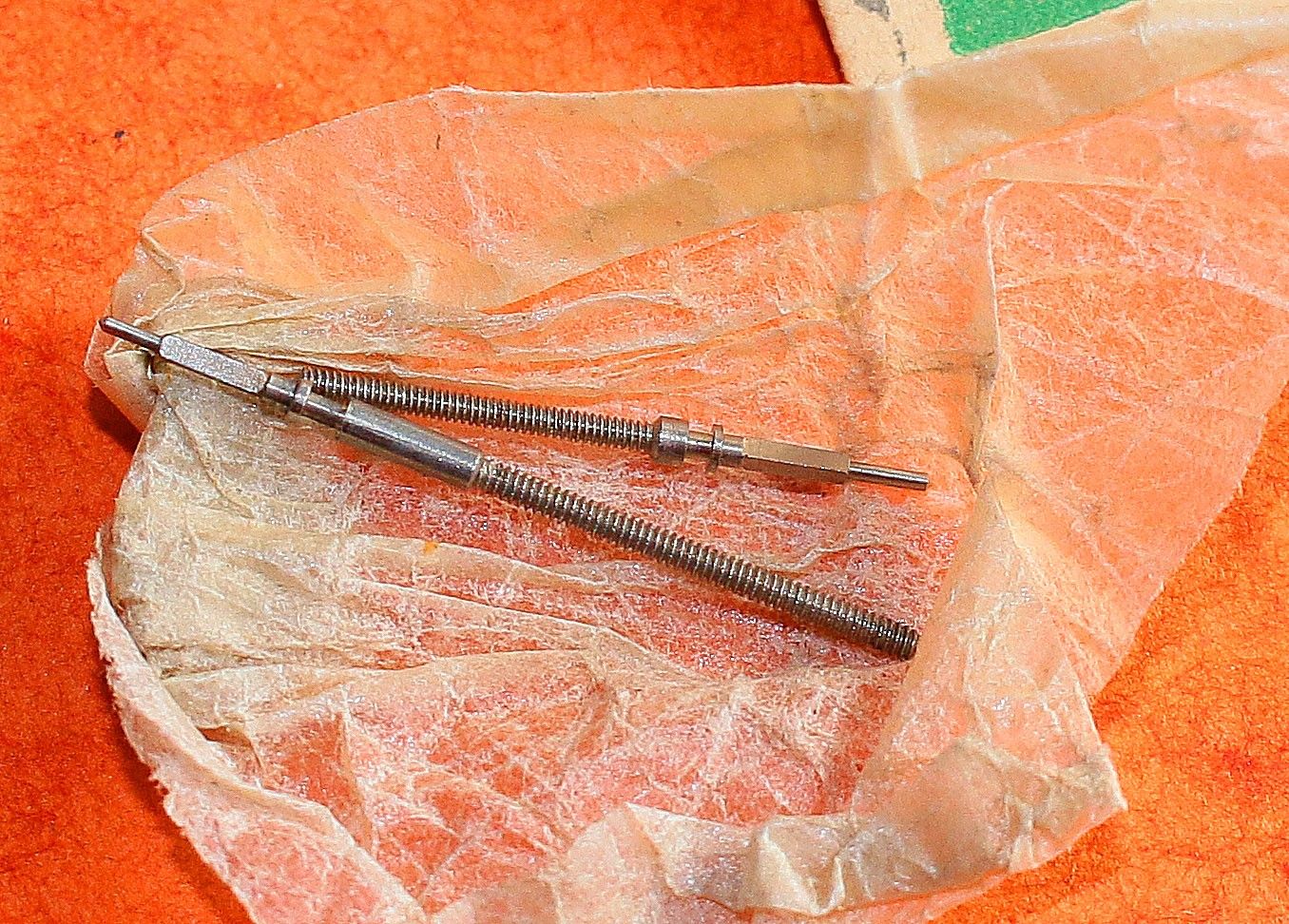 Rolex OEM furniture watch parts Ref 407 Winding Stems Bestfit Watch