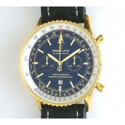 BREITLING EXOTIC BLACK NAVITIMER CHRONO-MATIC VINTAGE WATCH PART PINK-RED DIAL