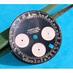 Breitling Genuine & Rare Watch part Navitimer A23322 Black Dial CHRONOGRAPH