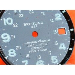 BREITLING CADRAN MONTRE SUPEROCEAN CHRONOMETRE AUTOMATIQUE 1500M - 5000ft COULEUR NOIR