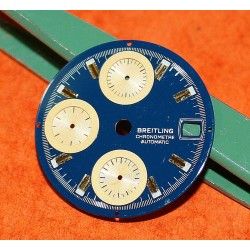 Breitling Chronomat 18K Gold/SS Preowned watch Dark Blue Dial Part Ref D13352 Cal Auto