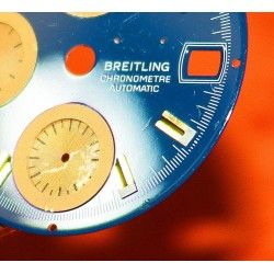 Breitling Original 2003 Cadran Bleu & or Montres Chronograph Chronomat Or jaune & Acier Ref D13352