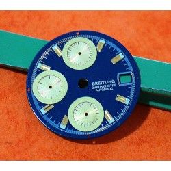 Breitling Original 2003 Cadran Bleu & or Montres Chronograph Chronomat Or jaune & Acier Ref D13352