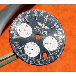 Breitling Genuine & Rare Watch part Navitimer A23322 Black Dial CHRONOGRAPH