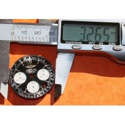 Breitling Genuine & Rare Watch part Navitimer A23322 Black Dial CHRONOGRAPH