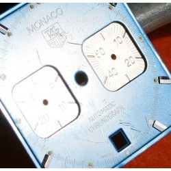 TAG Heuer Cadran Montres MONACO STEVE MCQUEEN Chronometer Original couleur BLEU 30mm