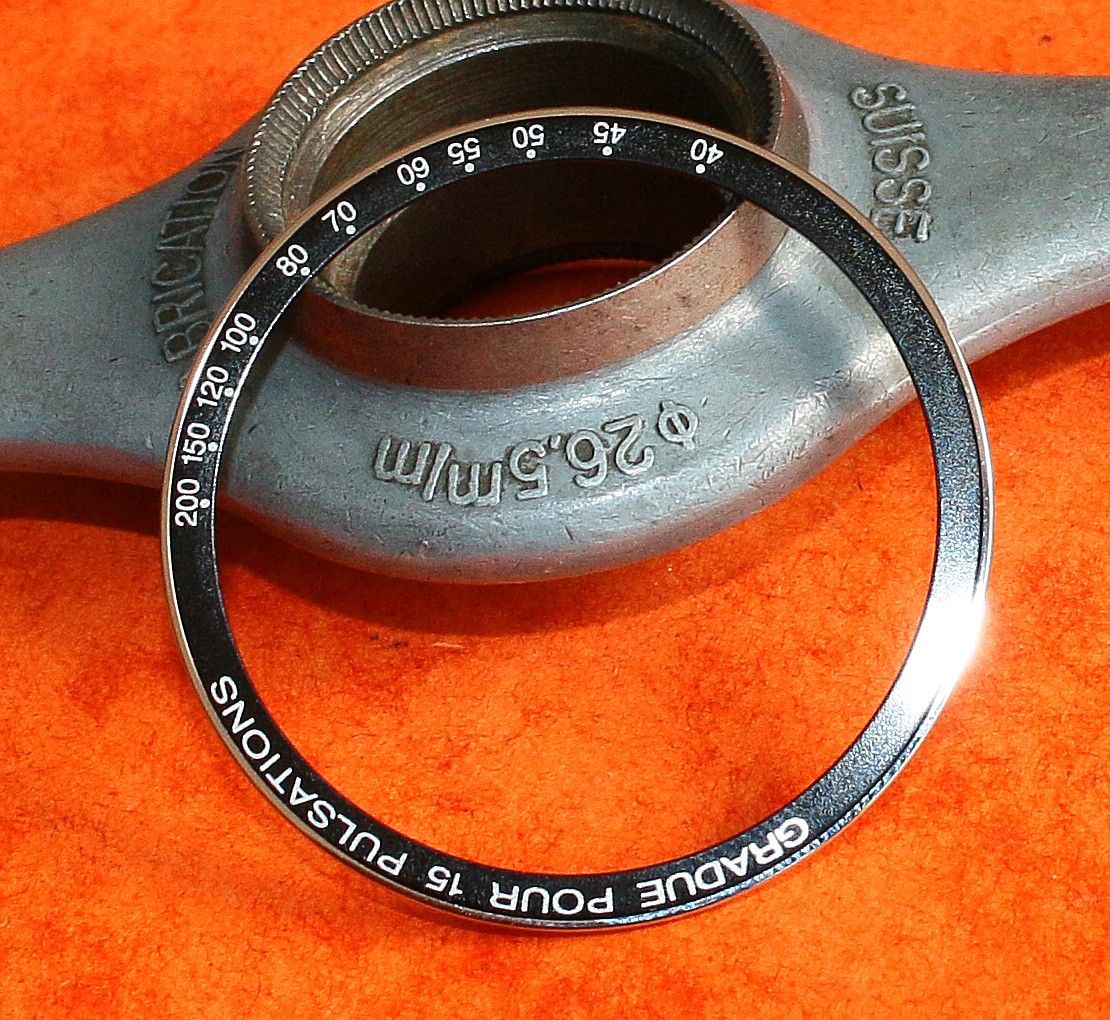 Speedmaster sales pulsometer bezel