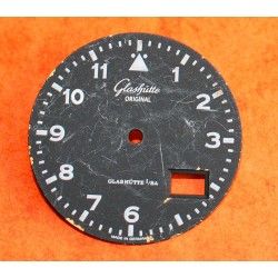 Glashutte Original Rare Watch Black Dial part PanoDate PanoMaticDate Ref 90-01-03-03-04