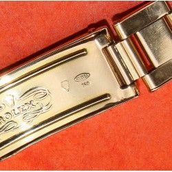 Rolex 7205 18kt Solid Yellow Gold Rivet Bracelet 19mm 57 Endlinks Watch Daytona 6263, 6262, Oyster Perpetual 