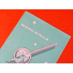 VINTAGE 1960 ROLEX MICROSTELLA LIVRET BROCHURE AUTHENTIQUE