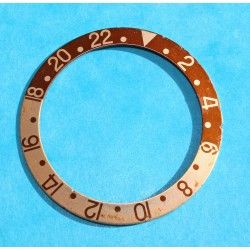 ROLEX VINTAGE FADED INSERT ROOTBEER BITONS MONTRE GMT MASTER 1675, 16753, 1675-3, 16758, 1675-8