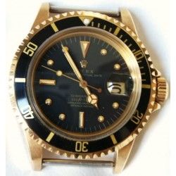 ROLEX VINTAGE TUTONE SILVERED ROOTBEER GMT MASTER WATCH BEZEL 24H INSERT FADED FAT FONT 1675, 1675-3, 1675-8, 16753, 16758