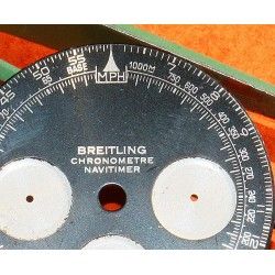 Breitling Genuine & Rare Watch part Navitimer A23322 Black Dial CHRONOGRAPH