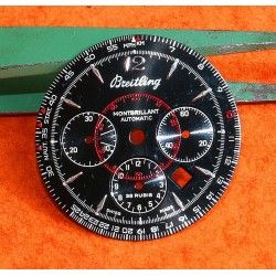 BREITLING CADRAN MONTRE MONTBRILLANT CHRONOMETRE AUTOMATIQUE COULEUR NOIR & ROUGE