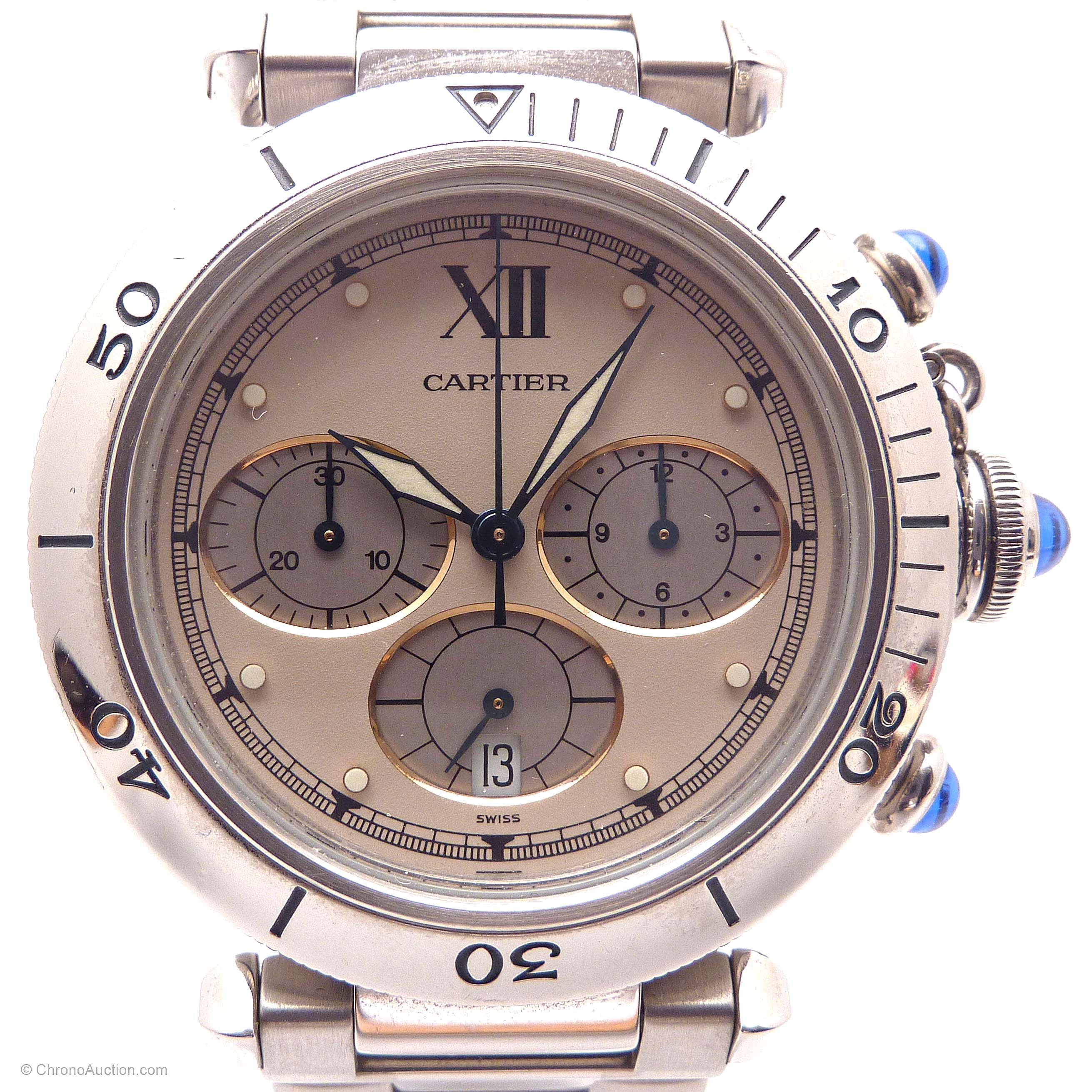 cartier chronograph quartz