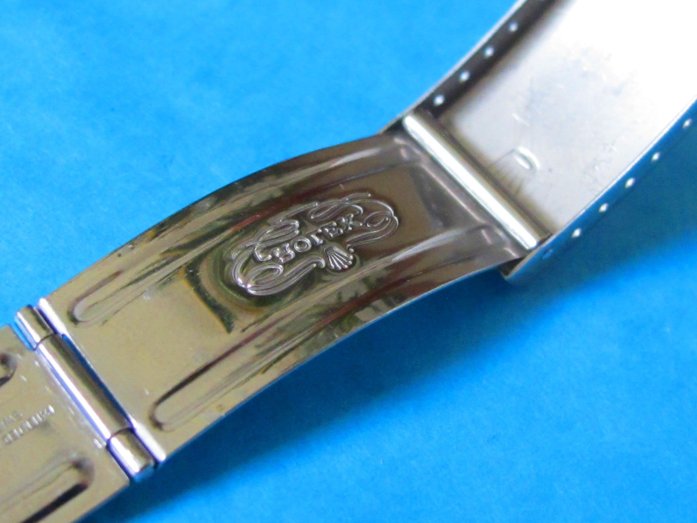 VINTAGE ROLEX CLASP 7836 Folded Oyster Bracelet for 1675 1016 1655 GMT ...