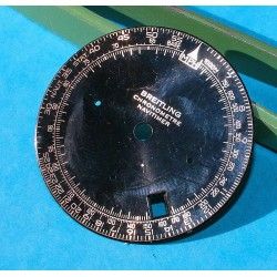 Breitling Genuine & Rare Watch part Navitimer A23322 Black Dial CHRONOGRAPH