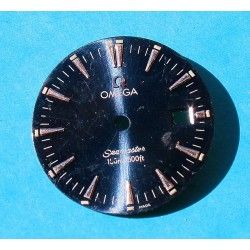 Omega Rare Cadran noir Ø22mm Montres Dames Seamaster AquaTerra